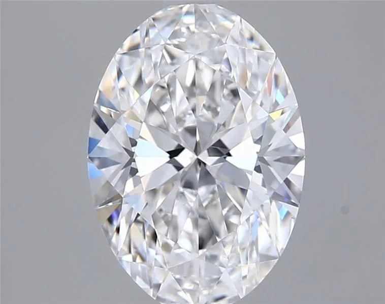 2.05ct Oval Lab Grown Diamond (Colour D, Clarity VVS2, IGI Certified)