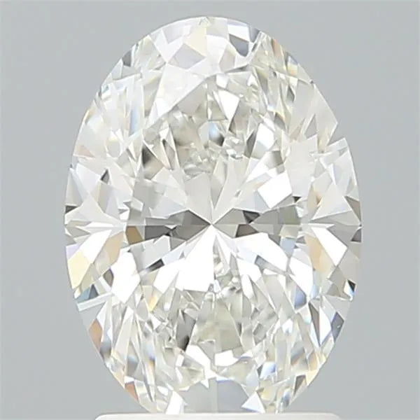 2.06ct Oval Lab Grown Diamond (Colour G, Clarity VVS2, IGI Certified)