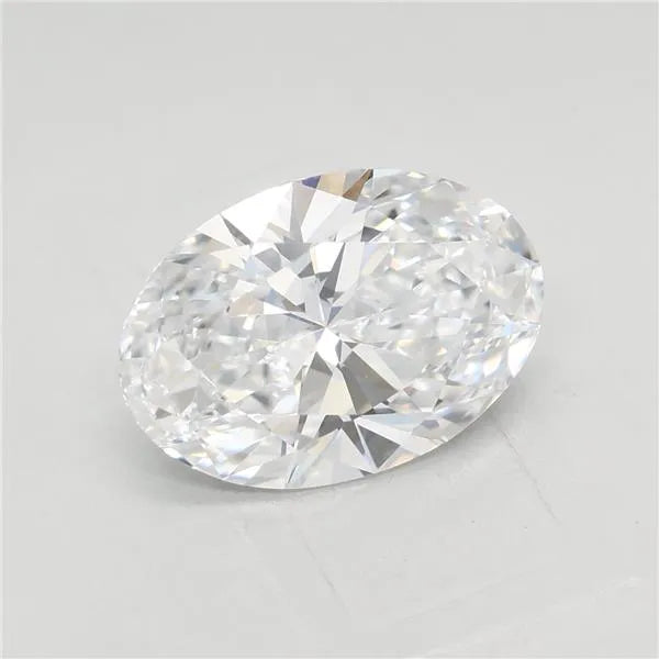 2.07ct Oval Lab Grown Diamond (Colour D, Clarity VVS2, IGI Certified)