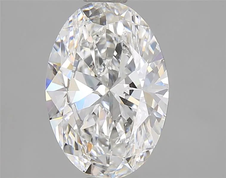 2.07ct Oval Lab Grown Diamond (Colour D, Clarity VVS2, IGI Certified)