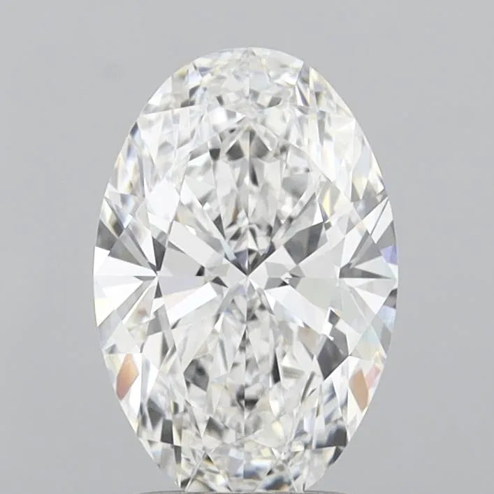 2.07ct Oval Lab Grown Diamond (Colour E, Clarity VVS1, IGI Certified)