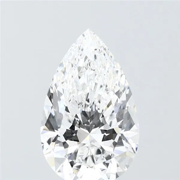 2.08ct Pear Lab Grown Diamond (Colour D, Clarity VVS2, IGI Certified)