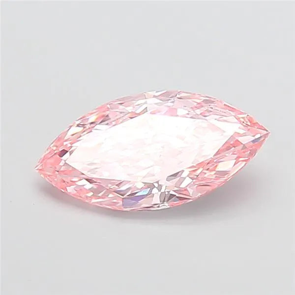 2.13ct Marquise Lab Grown Diamond (Colour Fancy Intense Pink, Clarity VVS2, IGI Certified)