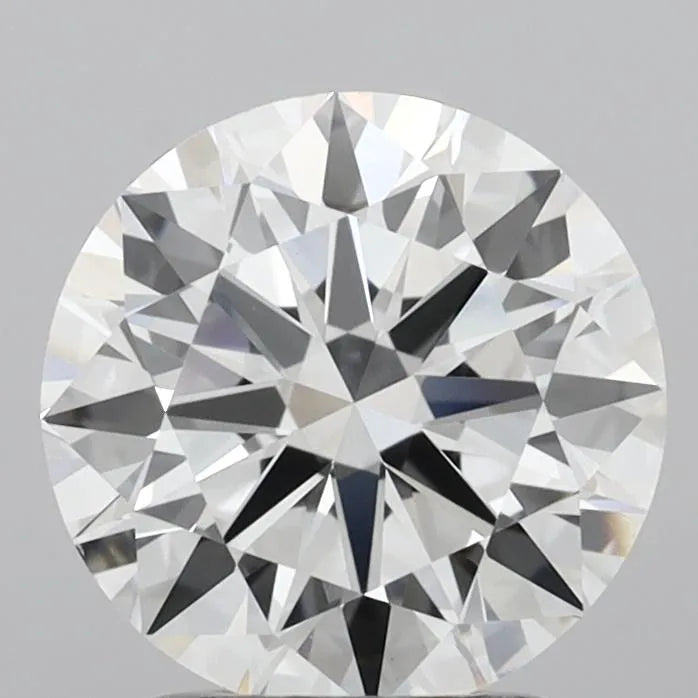 2.20ct Round Lab Grown Diamond (Colour D, Clarity VS1, Cut EX, IGI Certified)