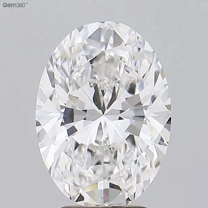 2.45ct Oval Lab Grown Diamond (Colour E, Clarity VS1, IGI Certified)