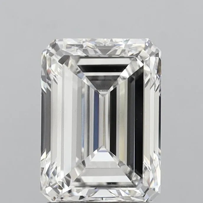 2.49ct Emerald Lab Grown Diamond (Colour F, Clarity VVS2, IGI Certified)