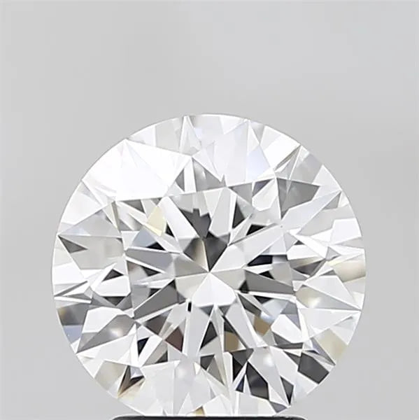 2.50ct Round Lab Grown Diamond (Colour D, Clarity VVS1, Cut EX, IGI Certified)