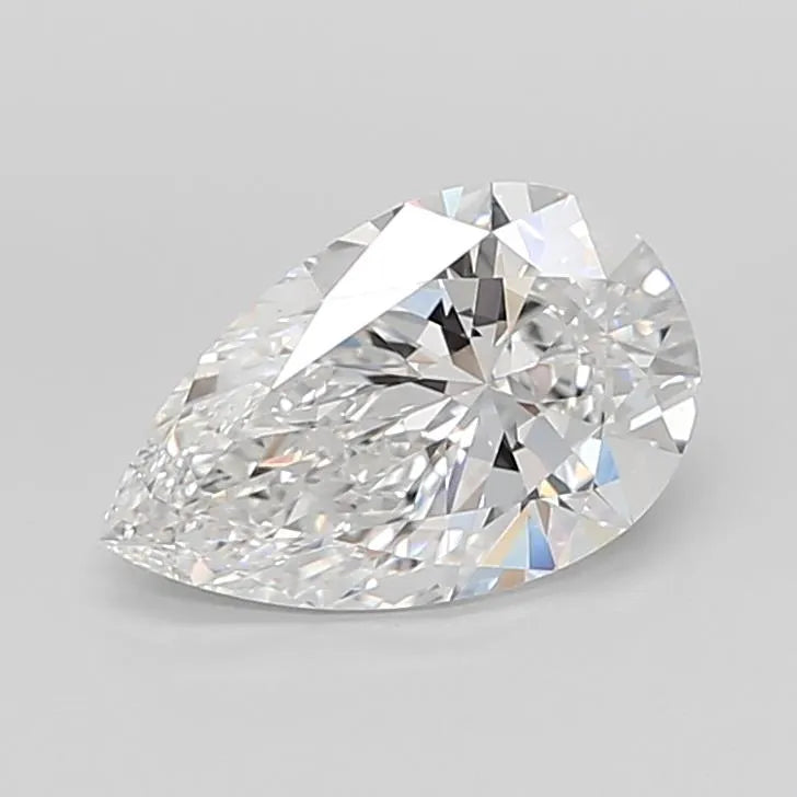 2.51ct Pear Lab Grown Diamond (Colour D, Clarity VS2, IGI Certified)