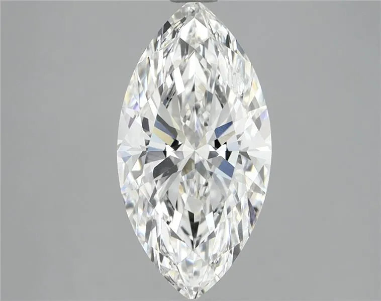 2.52ct Marquise Lab Grown Diamond (Colour G, Clarity VVS2, IGI Certified)