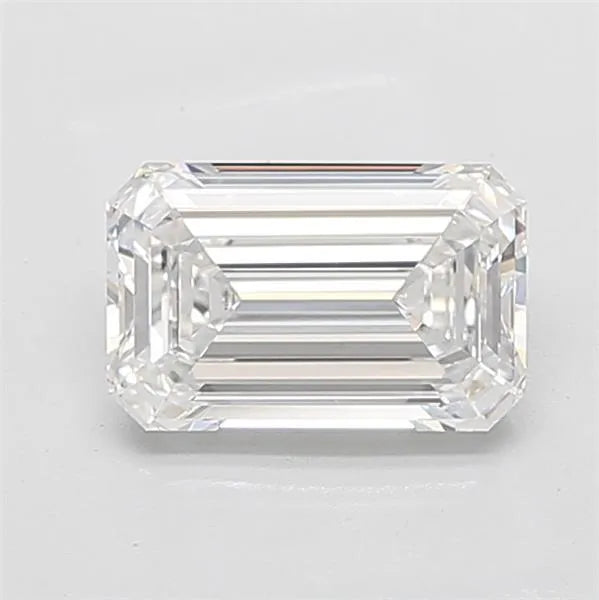 2.57ct Emerald Lab Grown Diamond (Colour D, Clarity VVS2, IGI Certified)