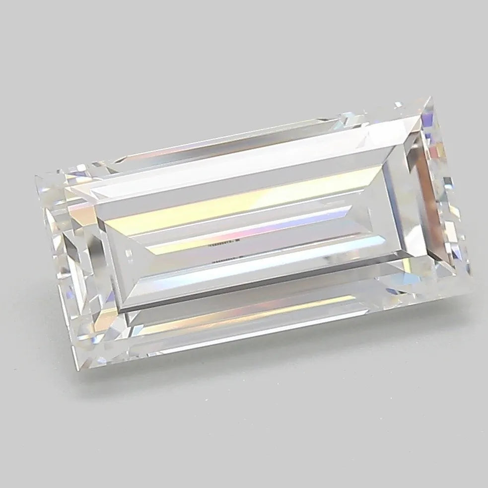 2.58ct Baguette Lab Grown Diamond (Colour E, Clarity VVS1, IGI Certified)