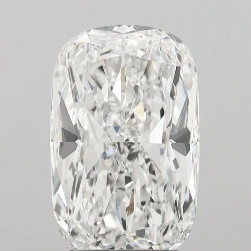 2.58ct Cushion modified Lab Grown Diamond (Colour E, Clarity VVS1, IGI Certified)