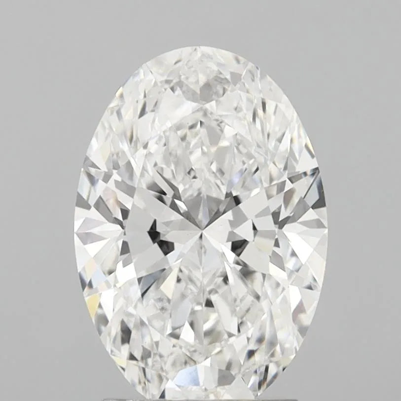 2.59ct Oval Lab Grown Diamond (Colour E, Clarity VS1, IGI Certified)
