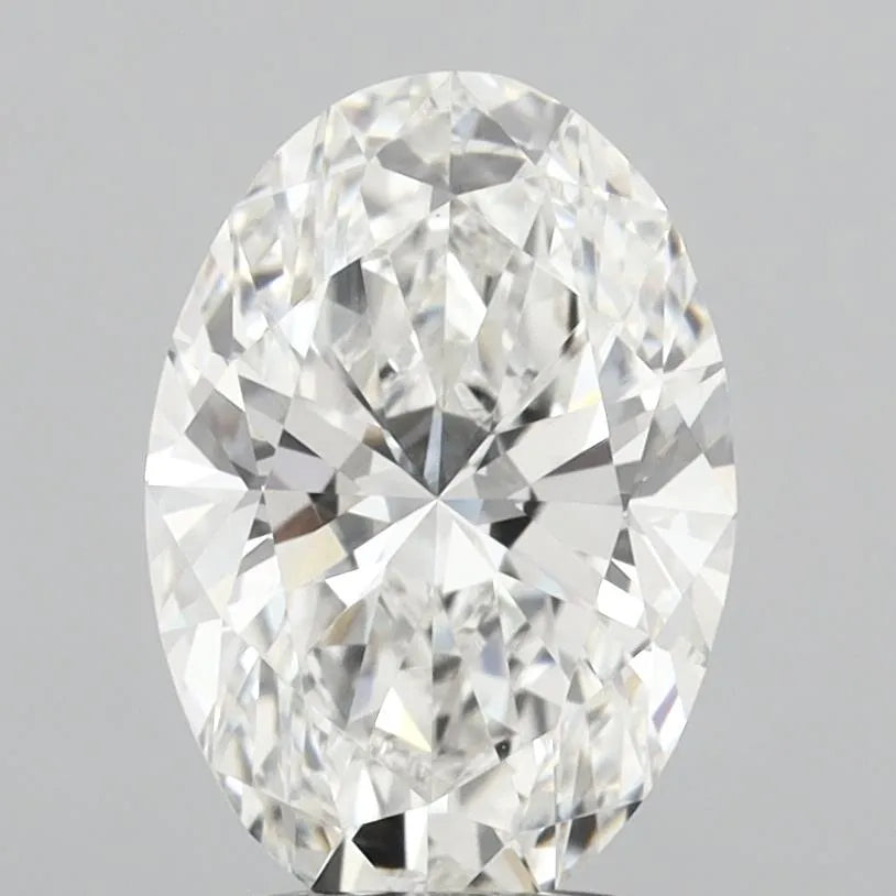 2.59ct Oval Lab Grown Diamond (Colour F, Clarity VVS2, IGI Certified)