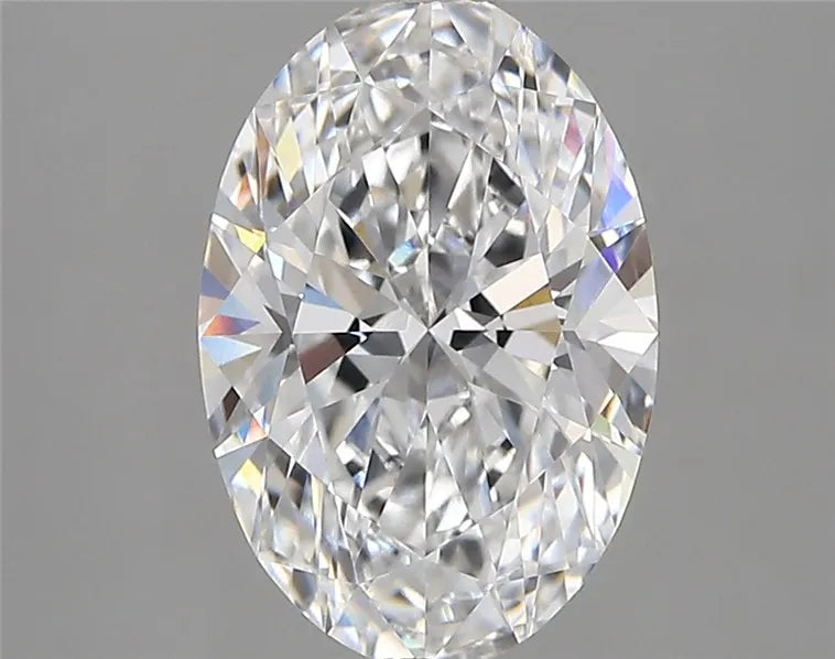 2.60ct Oval Lab Grown Diamond (Colour D, Clarity VVS2, IGI Certified)