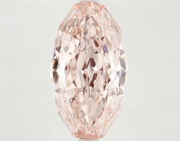 2.65ct Oval Lab Grown Diamond (Colour Fancy Intense Pink, Clarity VVS2, IGI Certified)