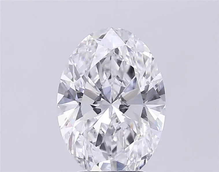 2.82ct Oval Lab Grown Diamond (Colour D, Clarity VVS2, IGI Certified)