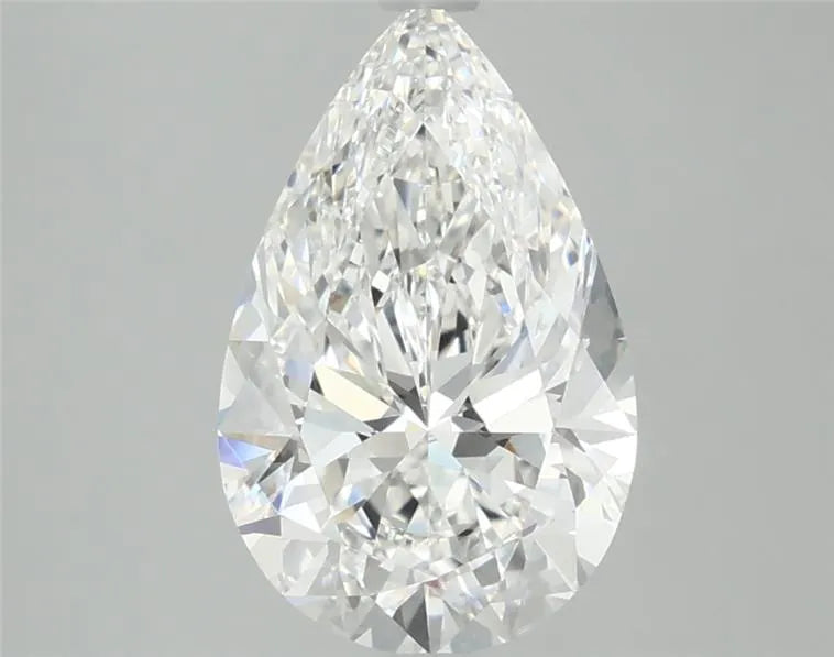 2.82ct Pear Lab Grown Diamond (Colour E, Clarity VVS1, Cut EX, IGI Certified)