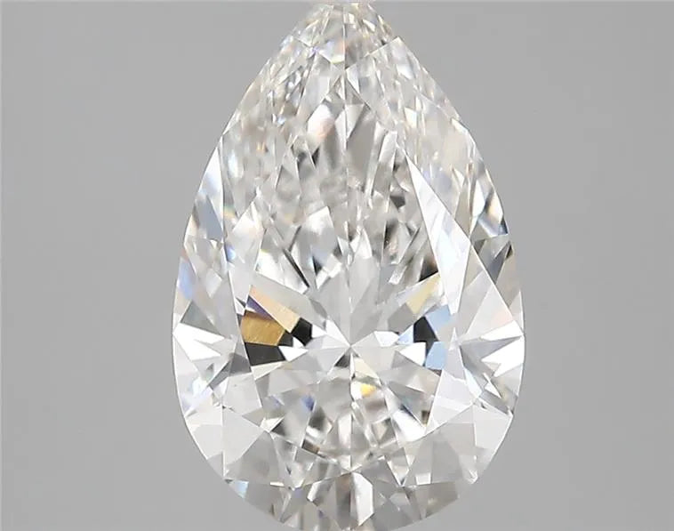 2.88ct Pear Lab Grown Diamond (Colour F, Clarity VVS1, IGI Certified)
