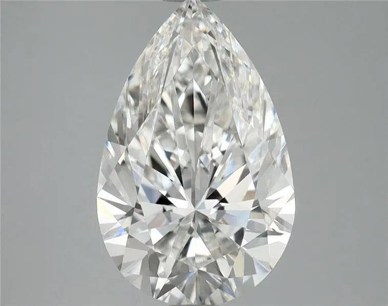 2.94ct Pear Lab Grown Diamond (Colour F, Clarity VVS2, IGI Certified)
