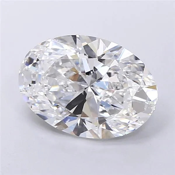 2.95ct Oval Lab Grown Diamond (Colour D, Clarity VVS1, IGI Certified)