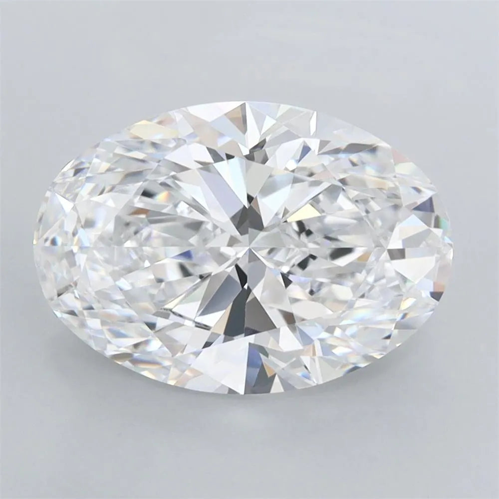 2.99ct Oval Lab Grown Diamond (Colour D, Clarity FL, IGI Certified)