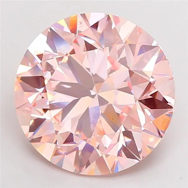 20.45ct Round Lab Grown Diamond (Colour Fancy Intense Pink, Clarity VS1, Cut EX, IGI Certified)