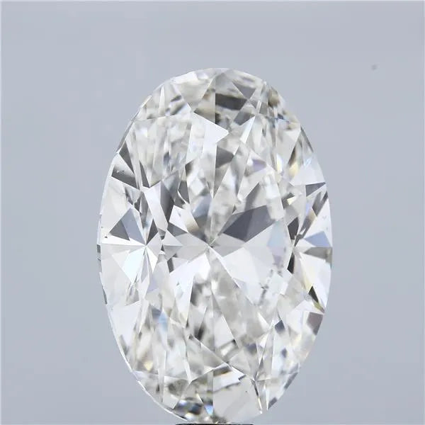 28.00ct Oval Lab Grown Diamond (Colour G, Clarity VS1, IGI Certified)