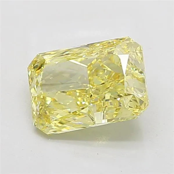 3.00ct Radiant Lab Grown Diamond (Colour Fancy Intense Yellow, Clarity VS2, IGI Certified)