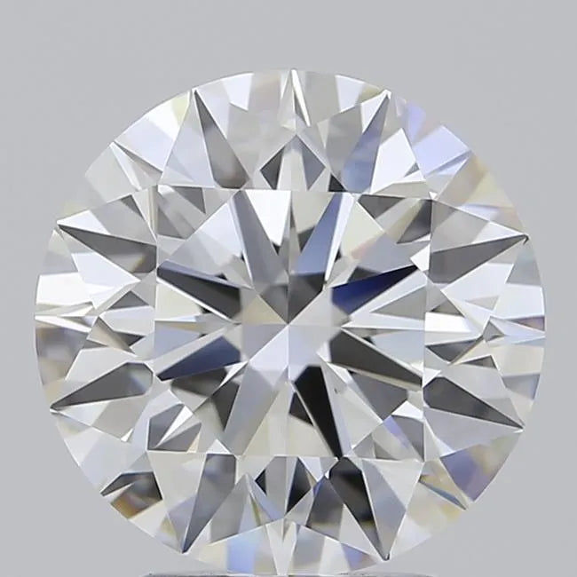 3.00ct Round Lab Grown Diamond (Colour F, Clarity IF, Cut ID, IGI Certified)