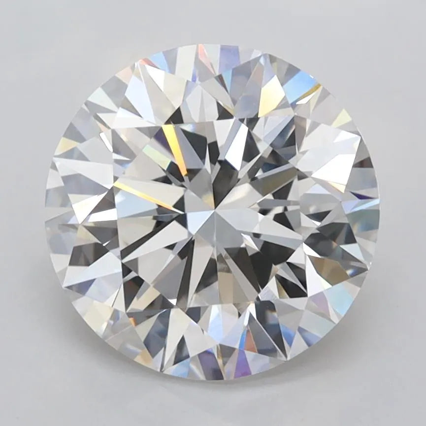 3.00ct Round Lab Grown Diamond (Colour F, Clarity VVS2, Cut EX, IGI Certified)