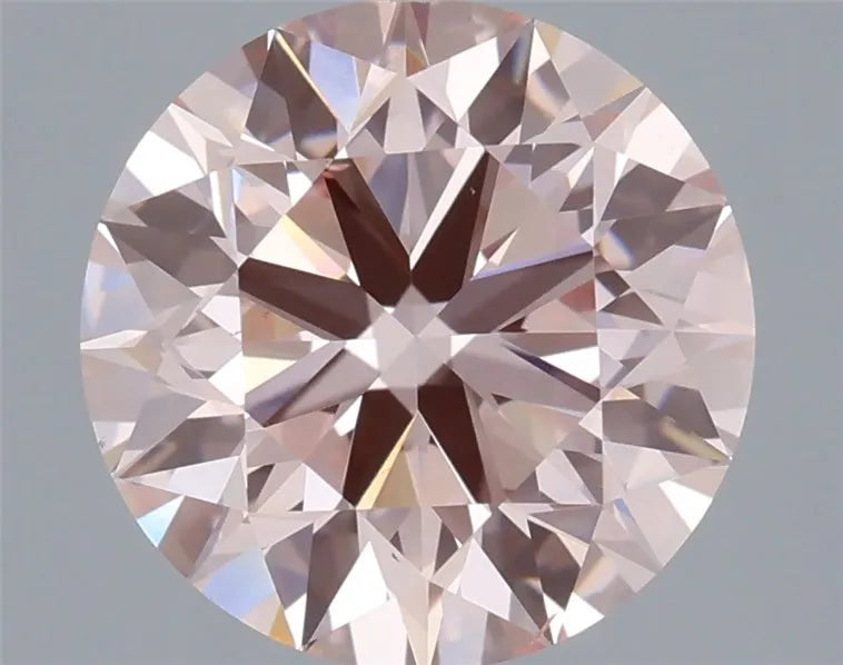 3.00ct Round Lab Grown Diamond (Colour Fancy Intense Pink, Clarity VS2, Cut ID, IGI Certified)
