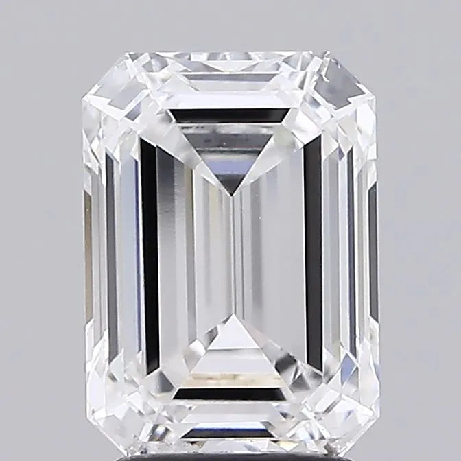 3.01ct Emerald Lab Grown Diamond (Colour D, Clarity VVS1, IGI Certified)