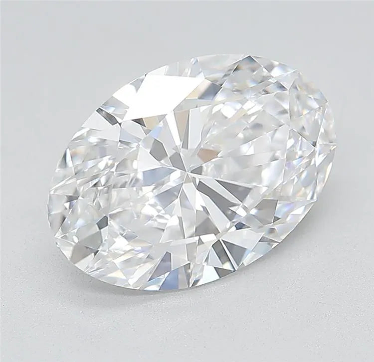 3.01ct Oval Lab Grown Diamond (Colour F, Clarity VVS2, IGI Certified)