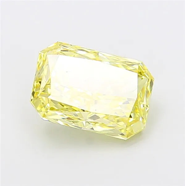 3.01ct Radiant Lab Grown Diamond (Colour Fancy Intense Yellow, Clarity VS2, IGI Certified)