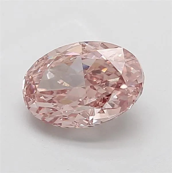 3.02ct Oval Lab Grown Diamond (Colour Fancy Brown, Clarity VVS2, IGI Certified)