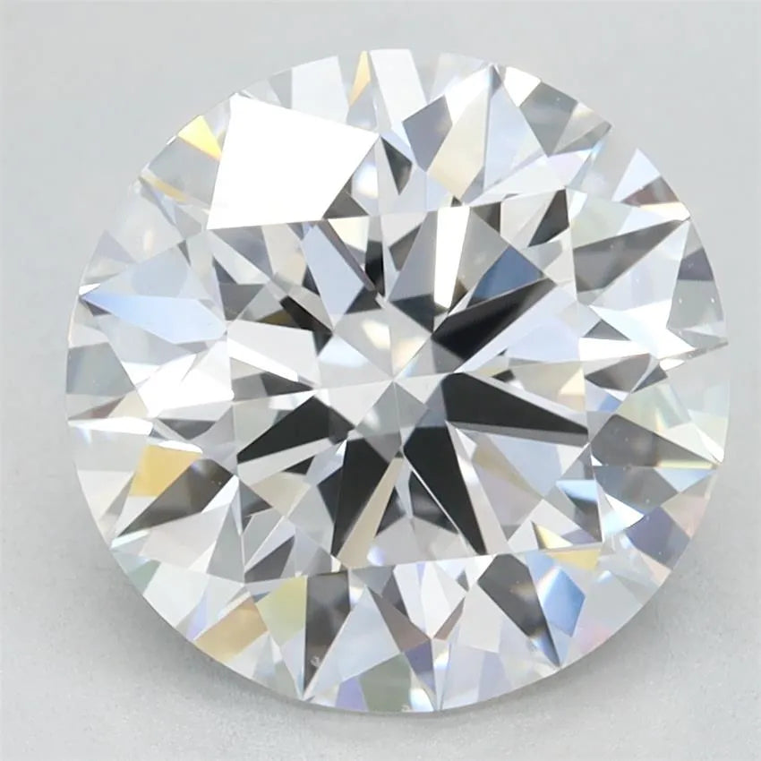 3.02ct Round Lab Grown Diamond (Colour D, Clarity IF, Cut ID, IGI Certified)