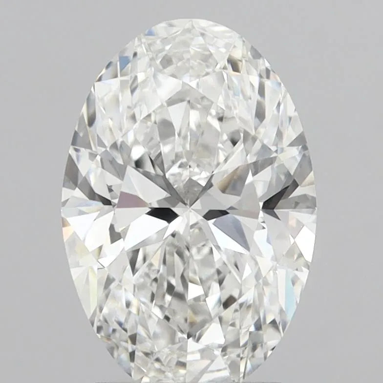 3.03ct Oval Lab Grown Diamond (Colour E, Clarity VVS2, IGI Certified)
