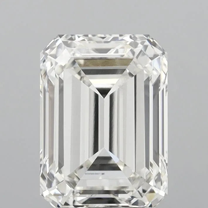 3.04ct Emerald Lab Grown Diamond (Colour G, Clarity VVS2, IGI Certified)