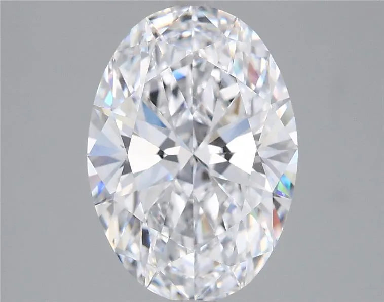 3.04ct Oval Lab Grown Diamond (Colour E, Clarity VVS2, IGI Certified)