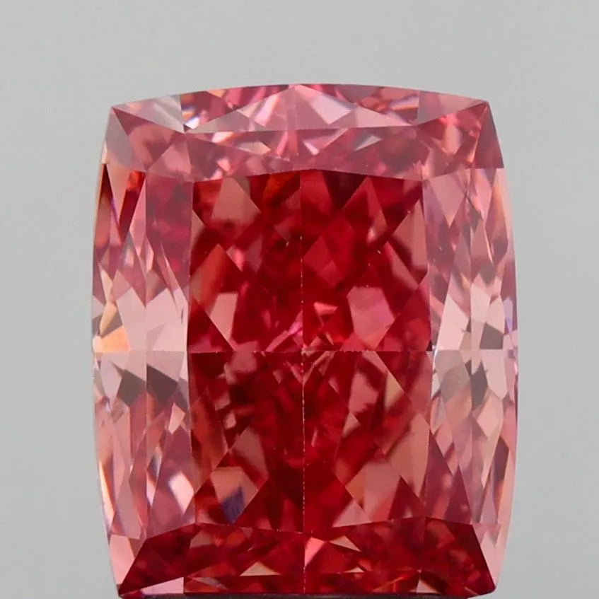 3.07ct Cushion modified Lab Grown Diamond (Colour Fancy Brown, Clarity VS2, IGI Certified)
