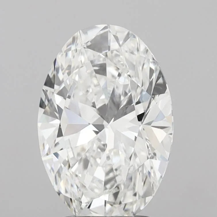 3.07ct Oval Lab Grown Diamond (Colour E, Clarity VVS2, IGI Certified)
