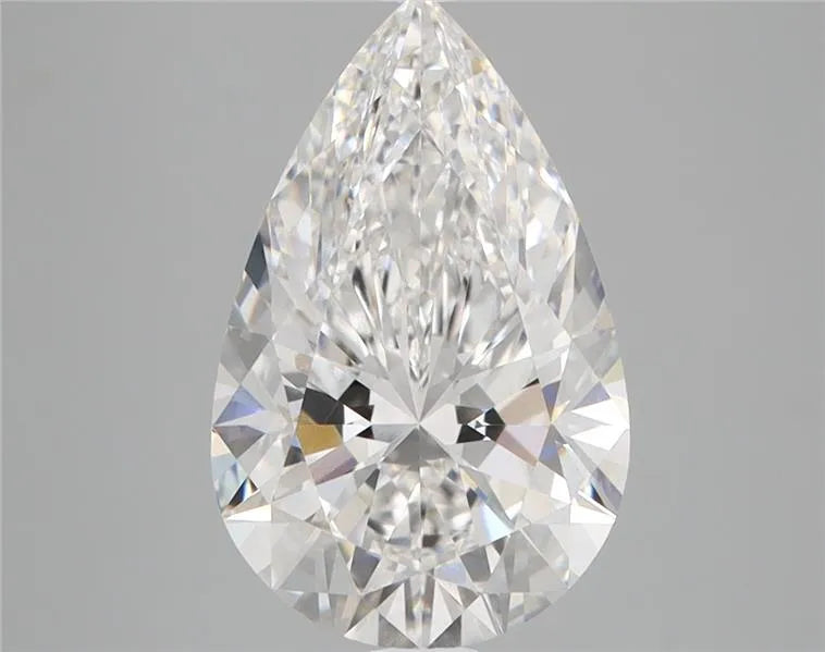 3.07ct Pear Lab Grown Diamond (Colour E, Clarity VVS2, IGI Certified)
