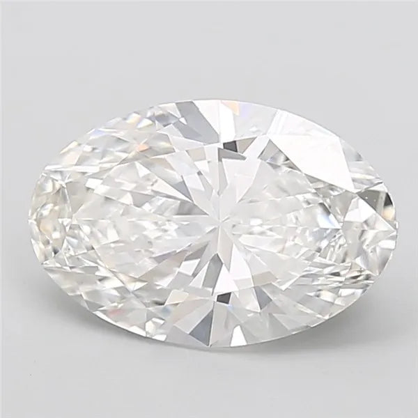 3.08ct Oval Lab Grown Diamond (Colour F, Clarity VS1, IGI Certified)