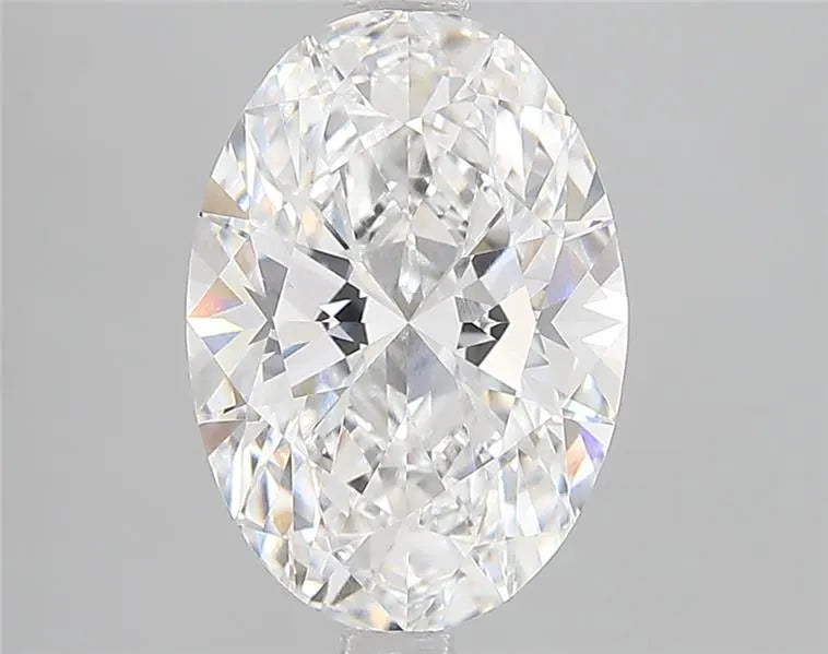 3.09ct Oval Lab Grown Diamond (Colour D, Clarity VVS1, IGI Certified)
