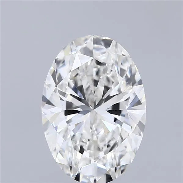 3.09ct Oval Lab Grown Diamond (Colour F, Clarity VVS2, IGI Certified)