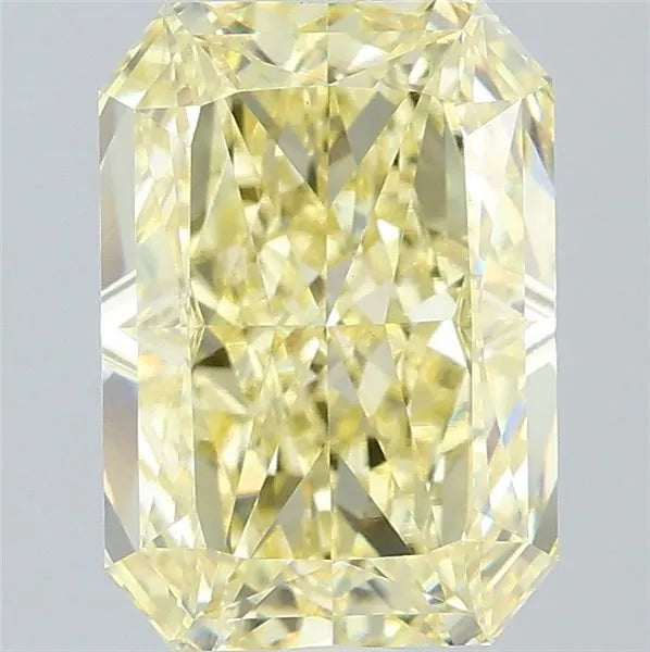 3.10ct Radiant Lab Grown Diamond (Colour Fancy Intense Yellow, Clarity VVS2, IGI Certified)