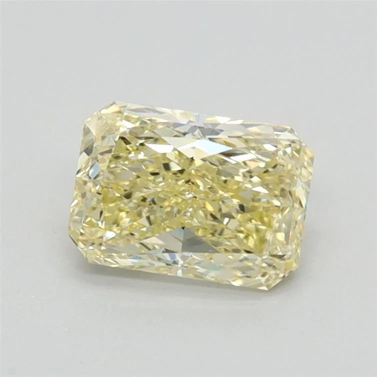 3.11ct Radiant Lab Grown Diamond (Colour Fancy Intense Yellow, Clarity VS1, IGI Certified)