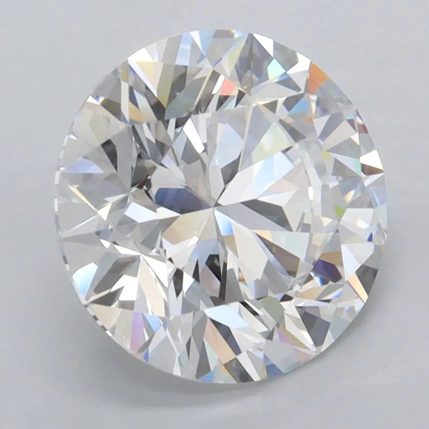 3.18ct Round Lab Grown Diamond (Colour D, Clarity FL, Cut ID, IGI Certified)
