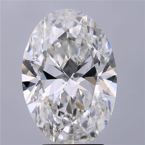 3.20ct Oval Lab Grown Diamond (Colour E, Clarity VS2, IGI Certified)
